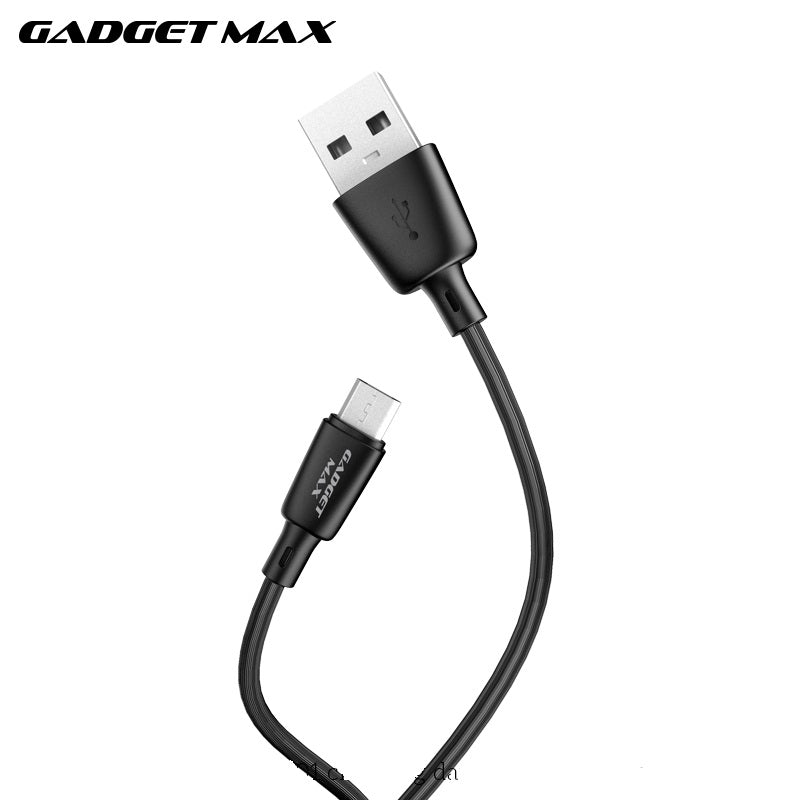 GADGET MAX GX01 MICRO 2.4A CHARGING DATA CABLE FOR MICRO (2.4A)(1M), Micro Cable, Data Cable, Charging Cable, Android Cable