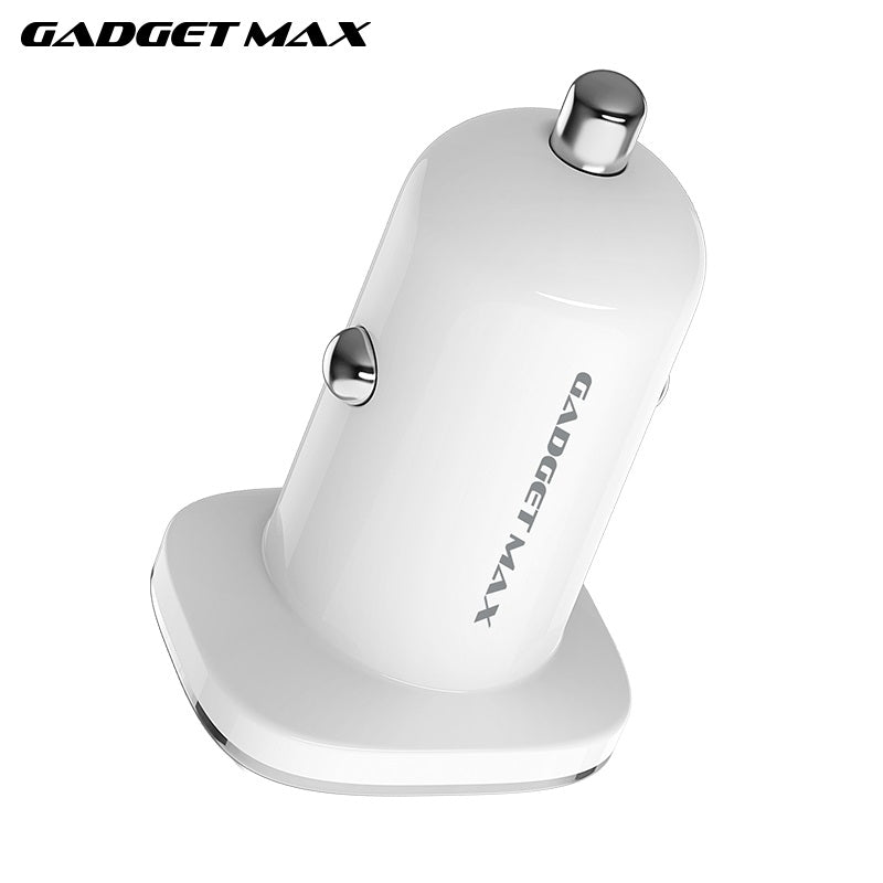 GADGET MAX GZ02 ENJOY SERIES 2.4A  DUAL USB OUTPUT PORT FAST CHARGING CAR CHARGER (2USB)