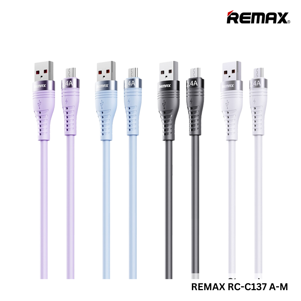 REMAX RC-C137M Bintrai Series 2.4A Fast Charging Data Cable For Micro (1.2M)