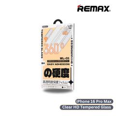 iPhone 16 Pro Max >> REMAX Clear HD Tempered Glass Future Ultra-Soft Series - Clear