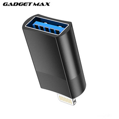 GADGET MAX - GH03 iPhone OTG Adapter - Black