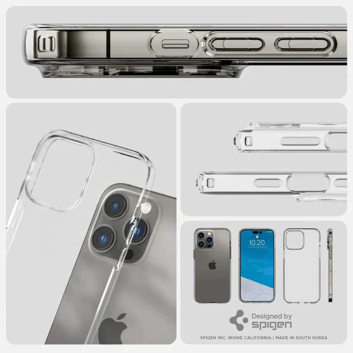 Spigen iPhone 14 Pro Max Crystal Flex Series-Crystal Clear