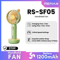 REMAX - RS-SF05 Handheld Fan - Green