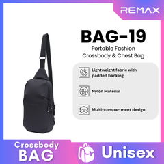 REMAX - BAG-19 Portable Fashion Crossbody & Chest Bag