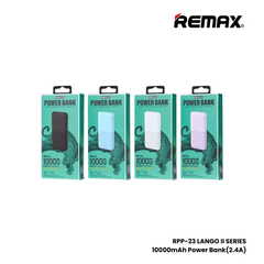 REMAX RPP-23 Lango 2 Series 10000mAh Fast Charging Power Bank(2.4A) - Black