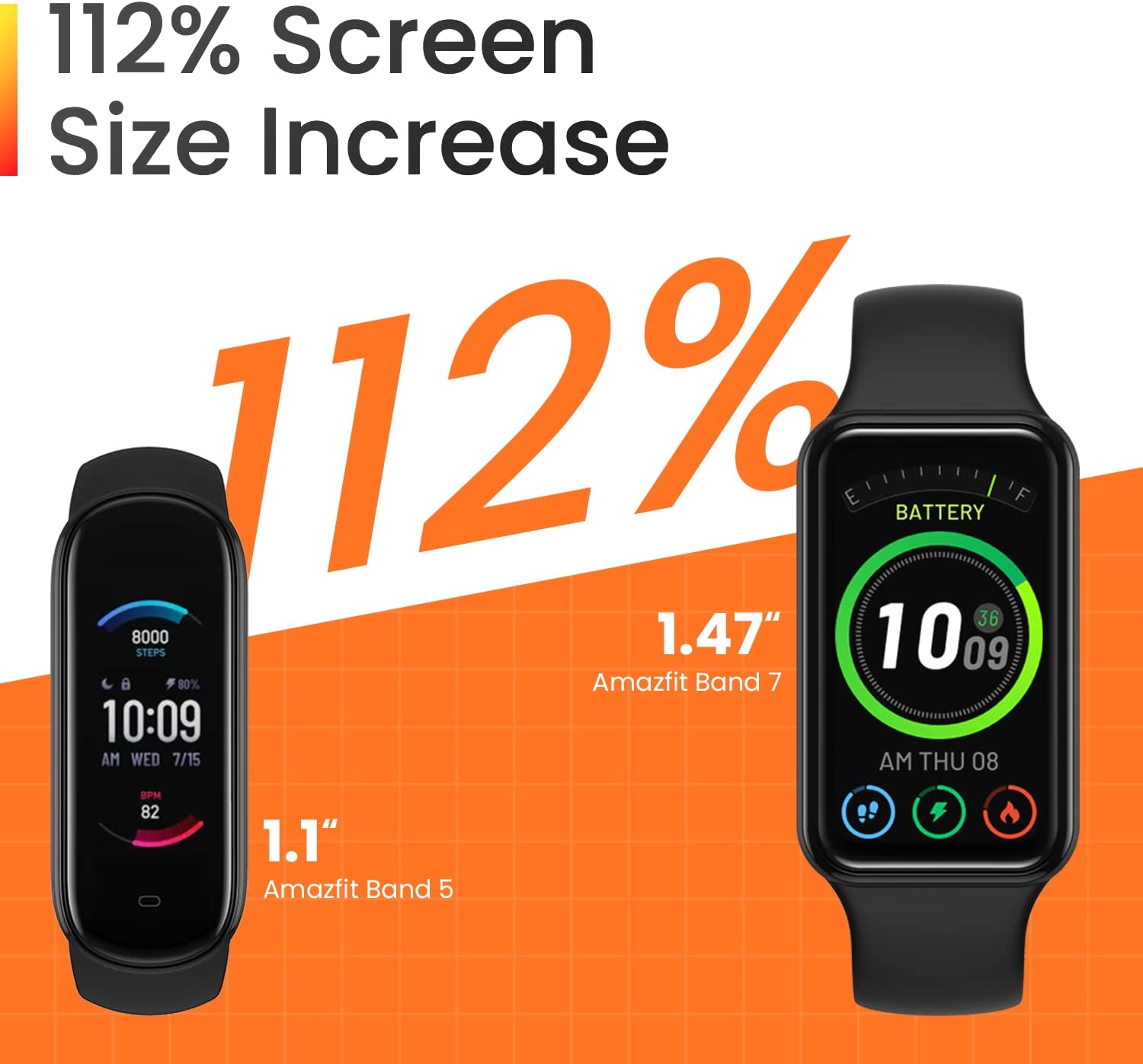 Amazfit Band 7 Smart Watch-Beige