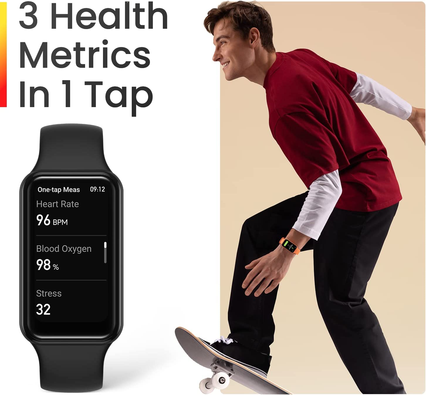 Amazfit Band 7 Smart Watch-Beige