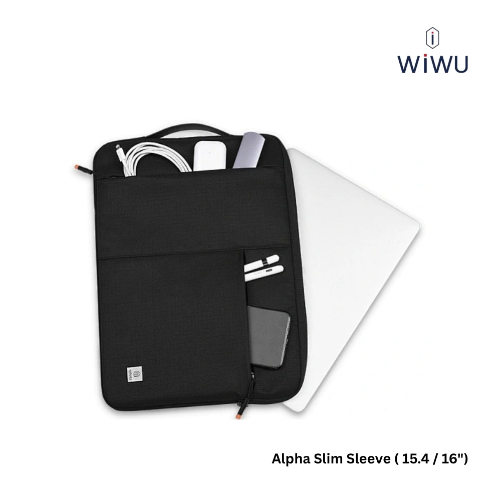 WIWU - Alpha Slim Sleeve Laptop Bag (15.4"/16") - Grey