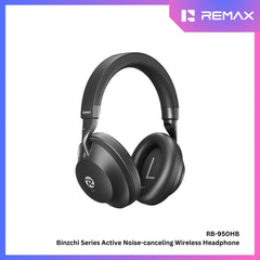 REMAX RB-950HB Binzchi Series ANC Bluetooth Wireless Headphone - Black