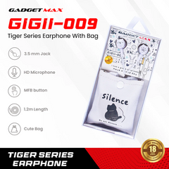GADGET MAX - GIGII-009 3.5mm Chill Guys Series Wired Earphone