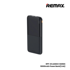 REMAX RPP-23 Lango 2 Series 10000mAh Fast Charging Power Bank(2.4A) - Black