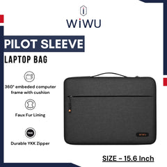WIWU - Pilot Sleeve Ultra Book Laptop Bag (15.6") - Black