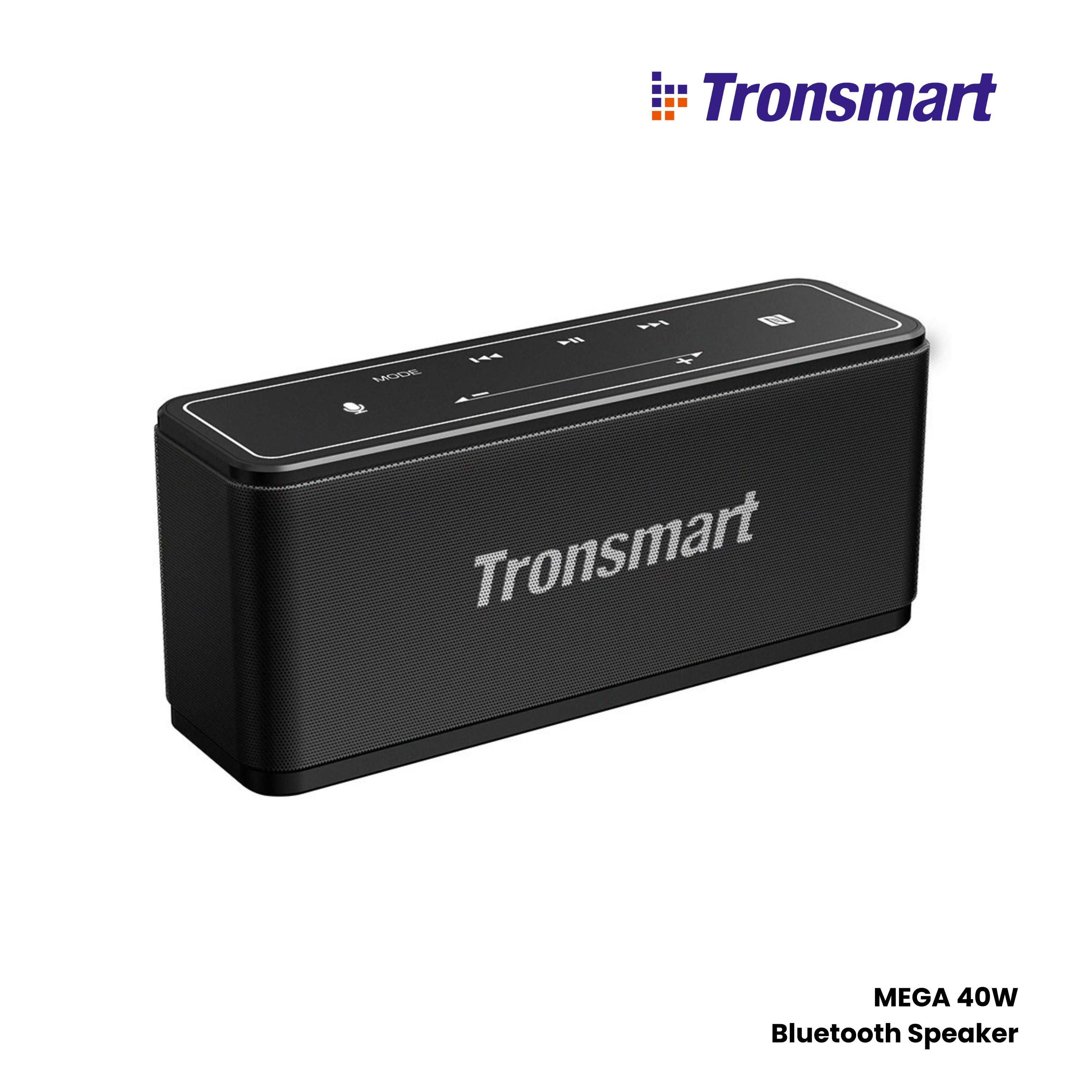 TRONSMART Element Mega 40W Portable Wireless Bluetooth Indoor Speaker - Black