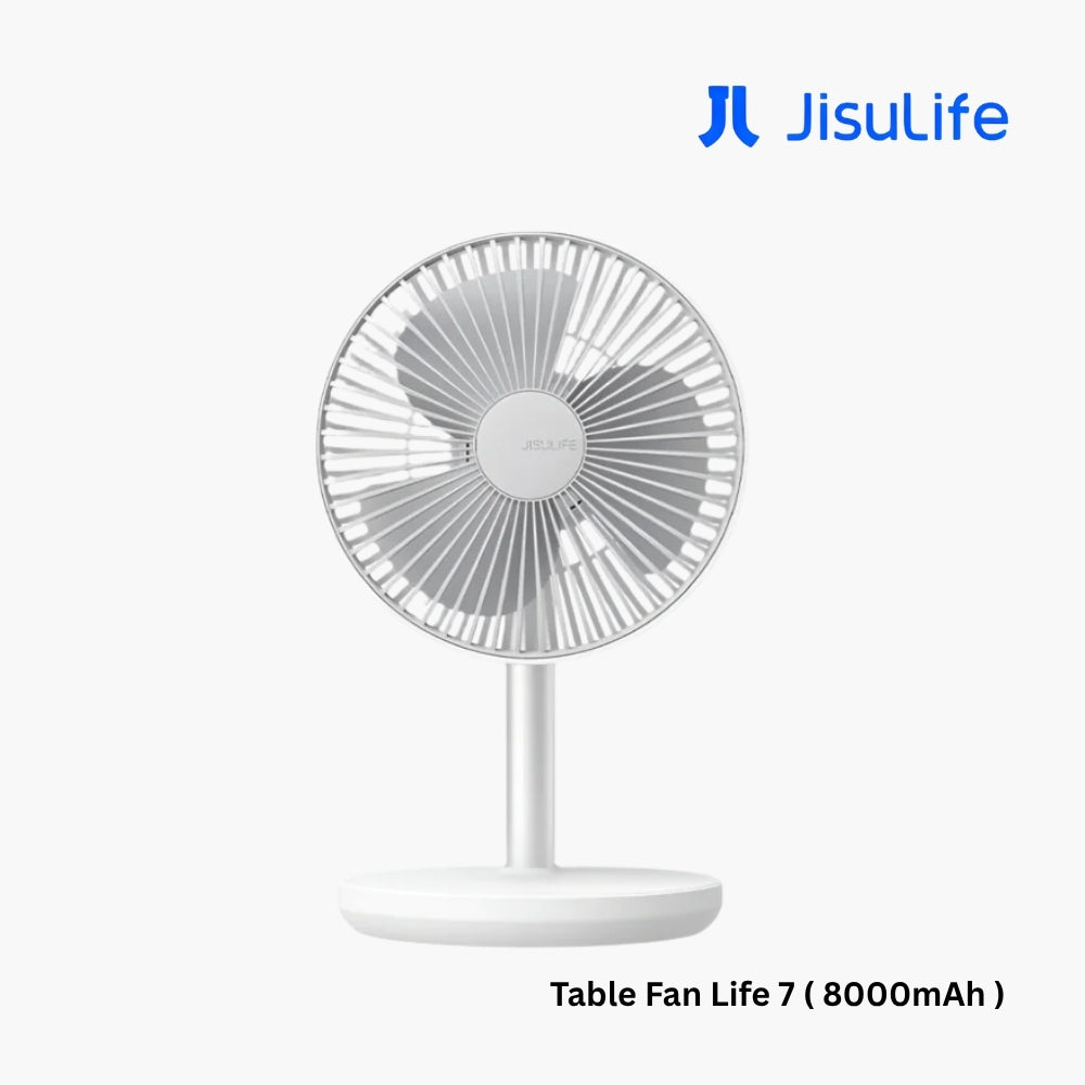 JisuLife - Table Fan Life 7 ( 8,000mAh ) - White