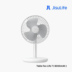 JisuLife - Table Fan Life 7 ( 8,000mAh ) - White