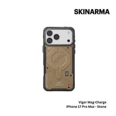 Skinarma - Vigor Magsafe Case For iPhone 17 Pro Max - Stone