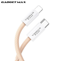 GADGET MAX GX15 FAST CHARGING TYPE-C TO LIGHTING CHARGING DATA CABLE PD(20W) (1.2M) - ROSE GOLD