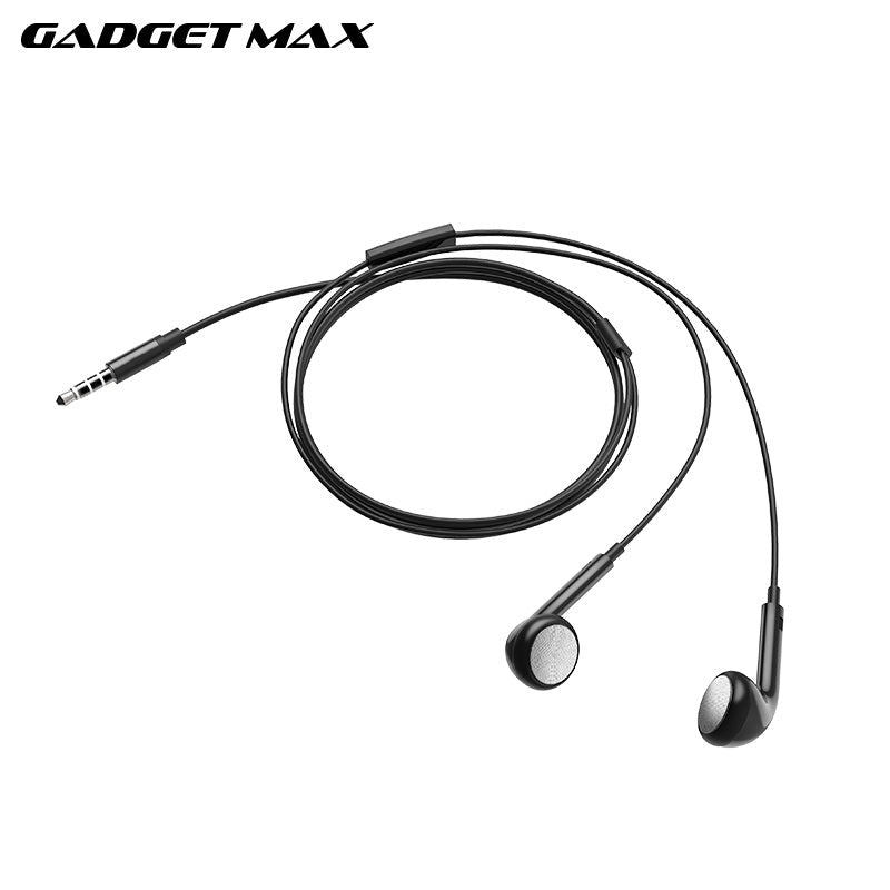 GADGET MAX GM05 PEACEFUL SOUND WIRED  3.5mm Earphone (1.2M), 3.5mm Earphone, Wired Earphone