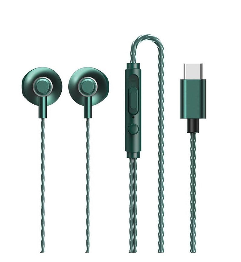 REMAX RM-711A  Type C Wired Earphone ,Type C Headphone