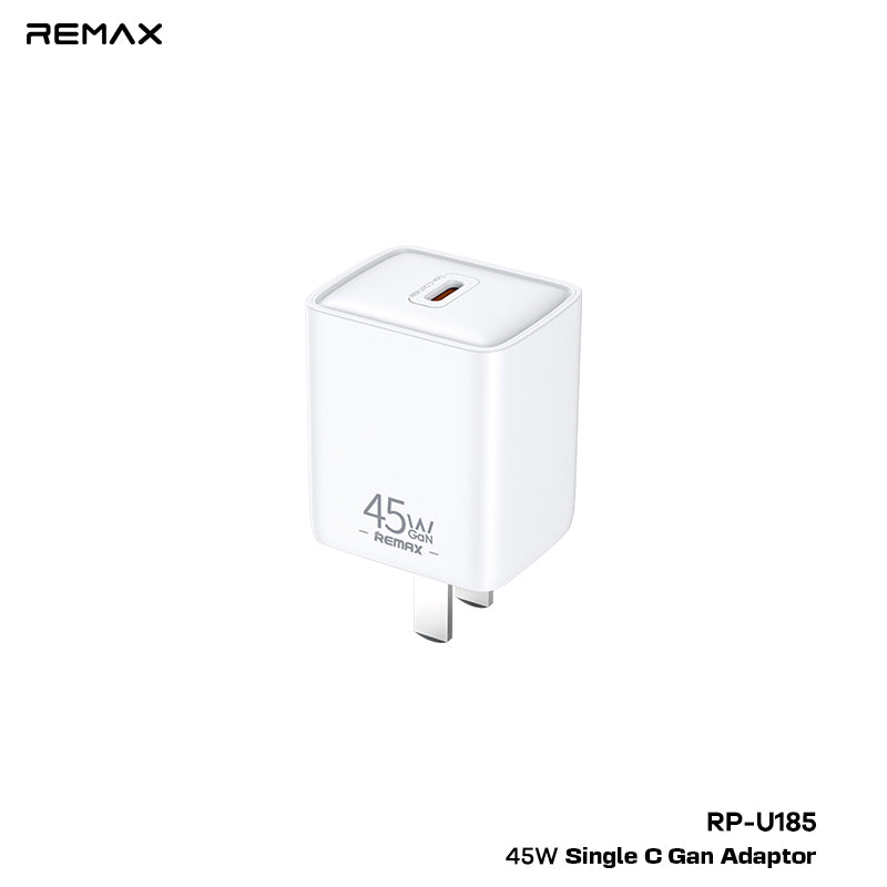 REMAX - RP-U185 PD GAN Charger (45W) - White
