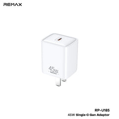 REMAX - RP-U185 PD GAN Charger (45W) - White