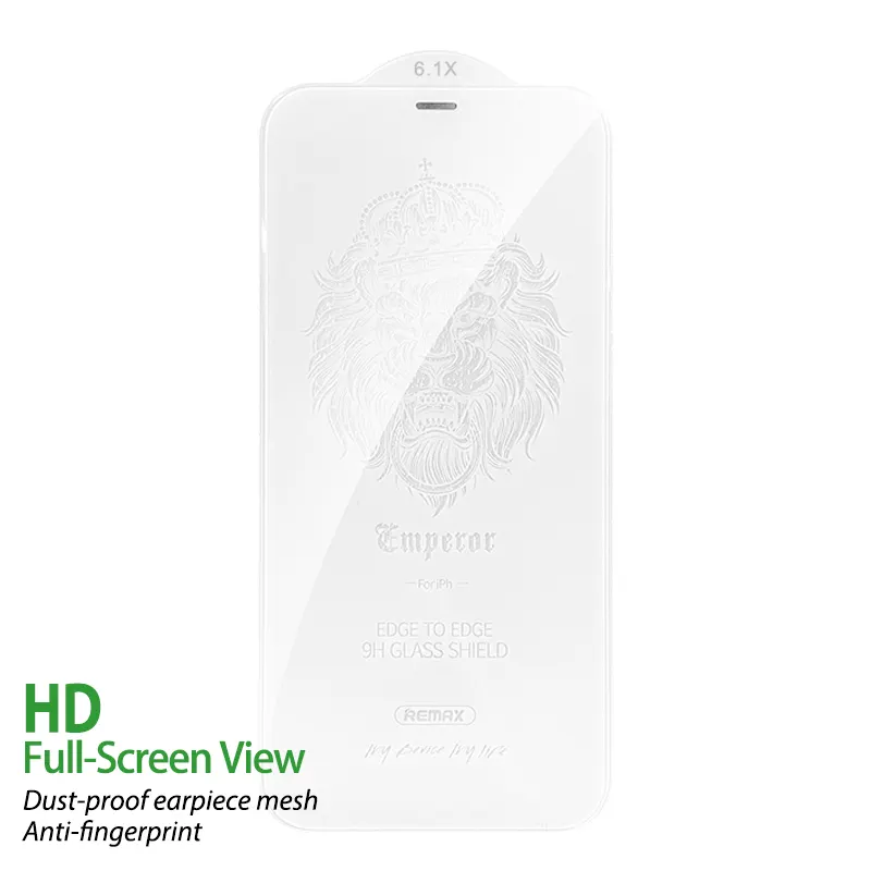 Remax -- GL-38 9D Tempered Glass For iPhone 12/12 Pro 6.1"