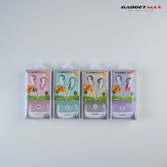 GADGET MAX GIGII-007 LUCKY SERIES  3.5MM Wired Earphone - GREEN