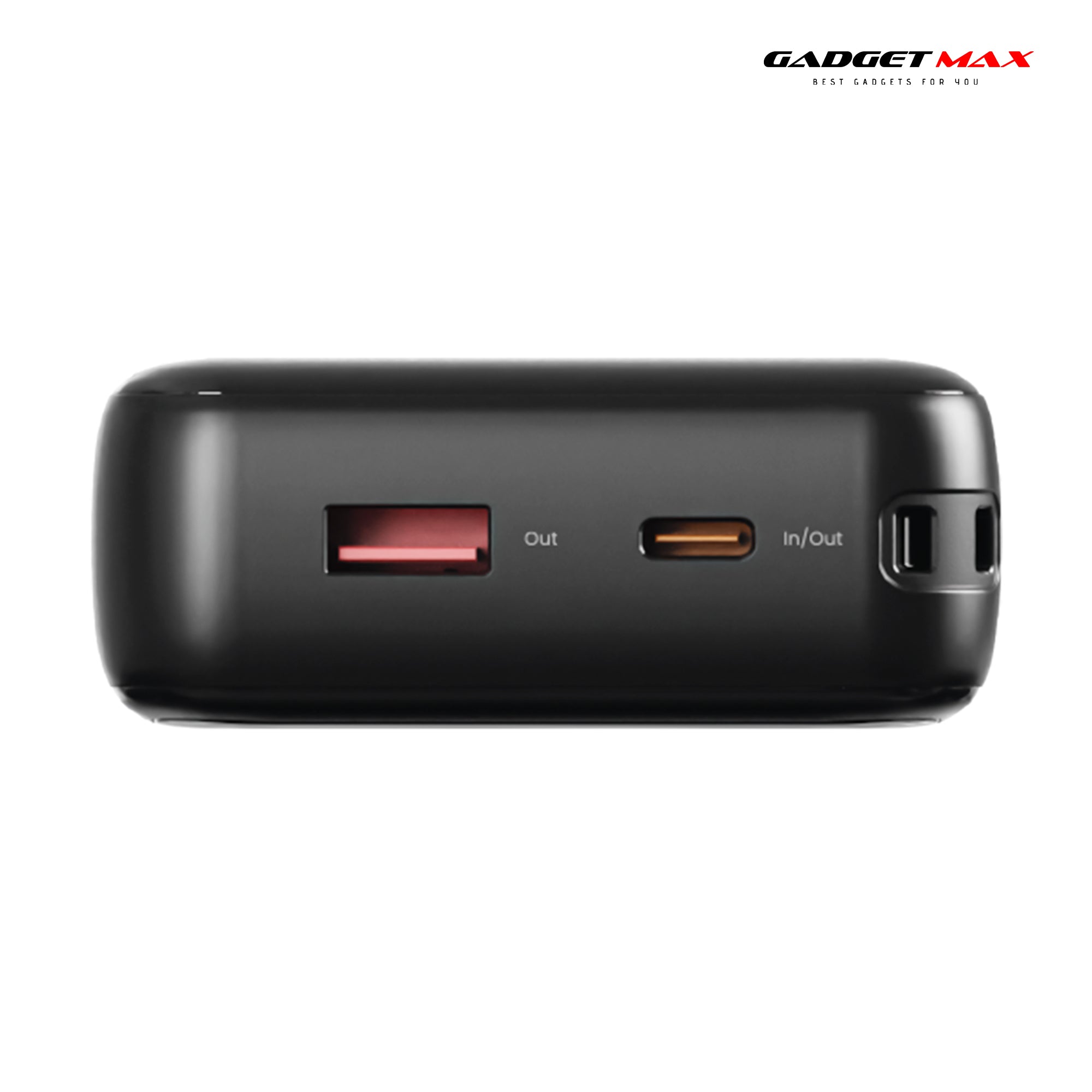 GADGET MAX - GB105 Alpha PD 20000mAh PD+QC Fast Charging Digital Power Bank ( 20W+22.5W ) - Black