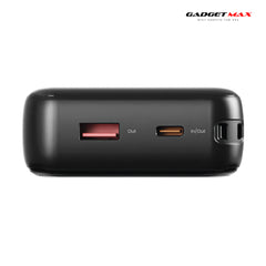 GADGET MAX - GB105 Alpha PD 20000mAh PD+QC Fast Charging Digital Power Bank ( 20W+22.5W ) - Black