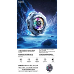 REMAX - RT-F14 Digital True Icing Cell Phone Cooler - Black