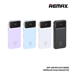 REMAX RPP-683 Reyluck Series 10000mAh Power Bank(2.1A) - Purple