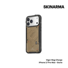 Skinarma - Vigor Magsafe Case For iPhone 17 Pro Max - Stone
