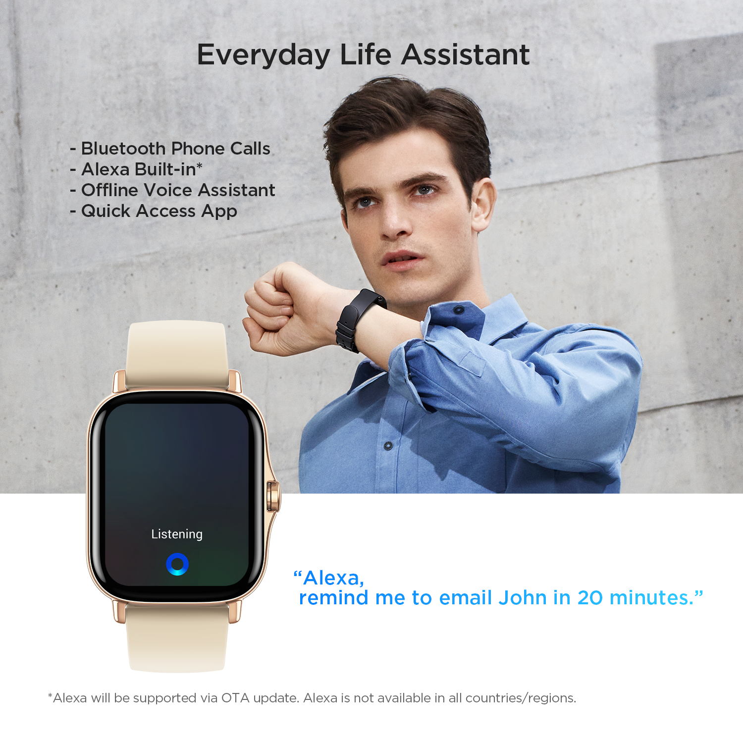 Amazfit GTS 2 Smartwatch - Gold