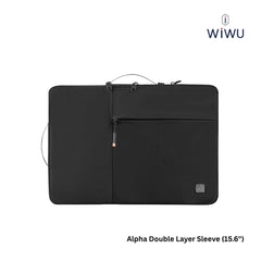 WIWU - Alpha Double Layer Sleeve ( 15.6" ) - Black