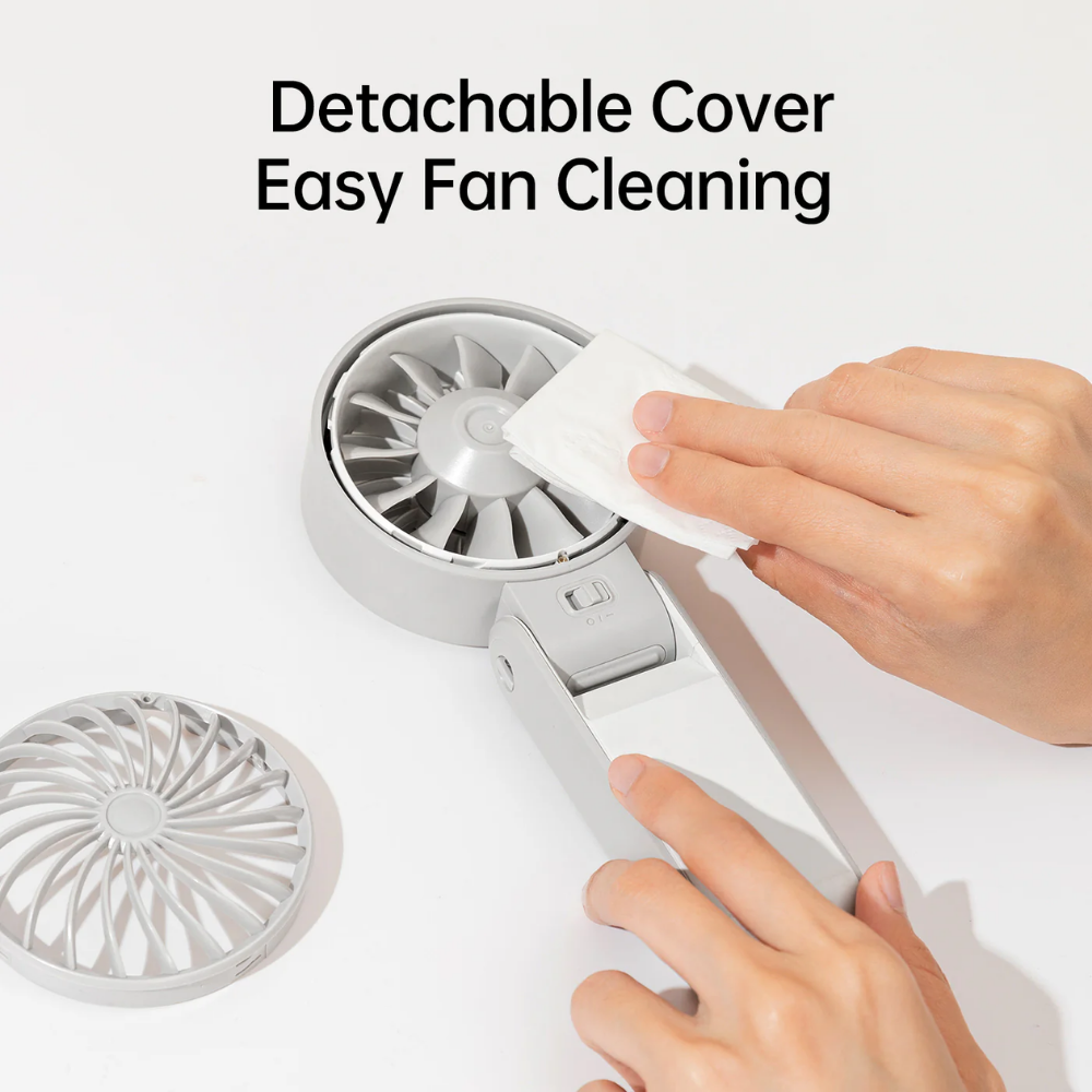 JisuLife - Handheld Fan Life 7 ( 5000mAh ) - Light Grey