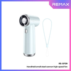 REMAX - RS-SF09 Handheld Cannon High Speed Fan (2500mAh) - Blue