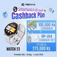 REMAX - WATCH 23 Smart Watch - Silver