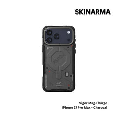 Skinarma - Vigor Magsafe Case For iPhone 17 Pro Max - Charcoal