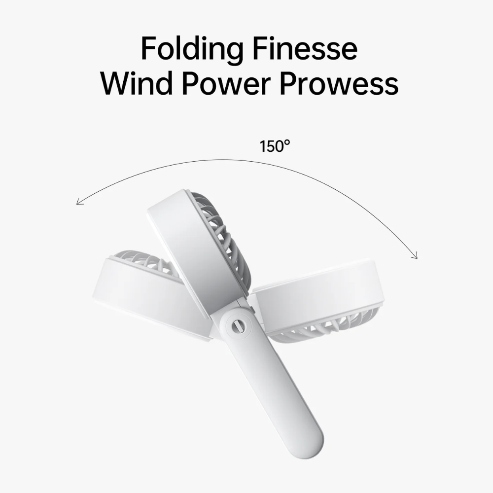 JisuLife - Handheld Fan Life 7 ( 5000mAh ) - Light Grey