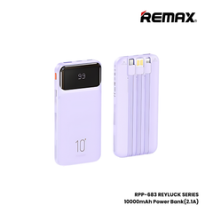 REMAX RPP-683 Reyluck Series 10000mAh Power Bank(2.1A) - Purple