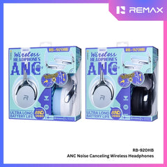 REMAX - RB-920HB ANC Noise Cancelling Bluetooth Wireless Headphone - White