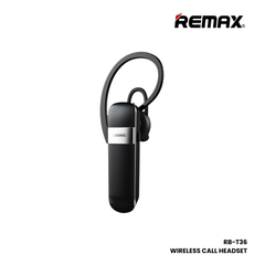 REMAX RB-T36 Wireless Bluetooth Headset - Black