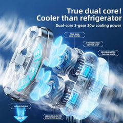 RTAKO - SL-07 Dual Fan Smartphone Cooler