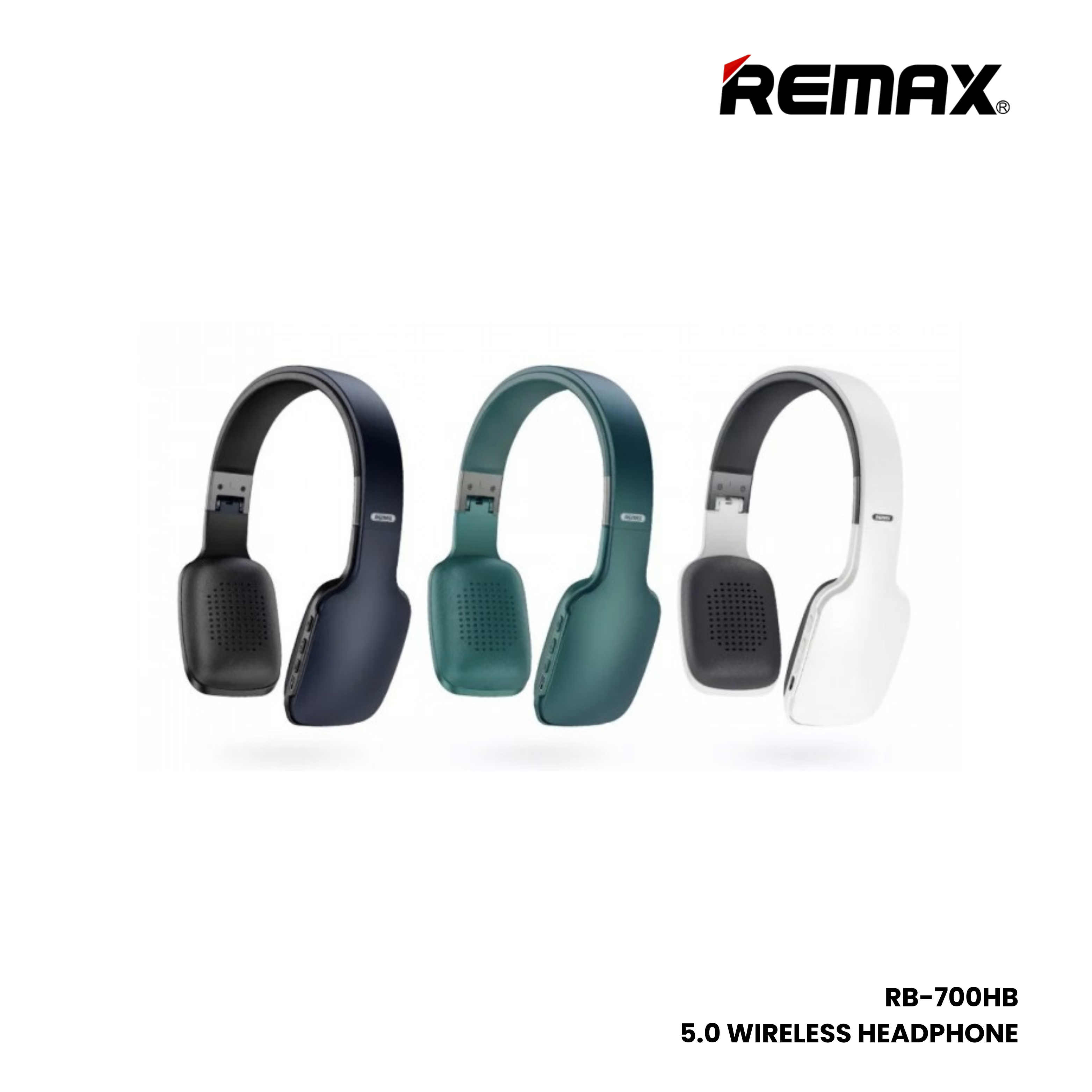 REMAX RB-700HB Bluetooth Wireless Headphone - Black