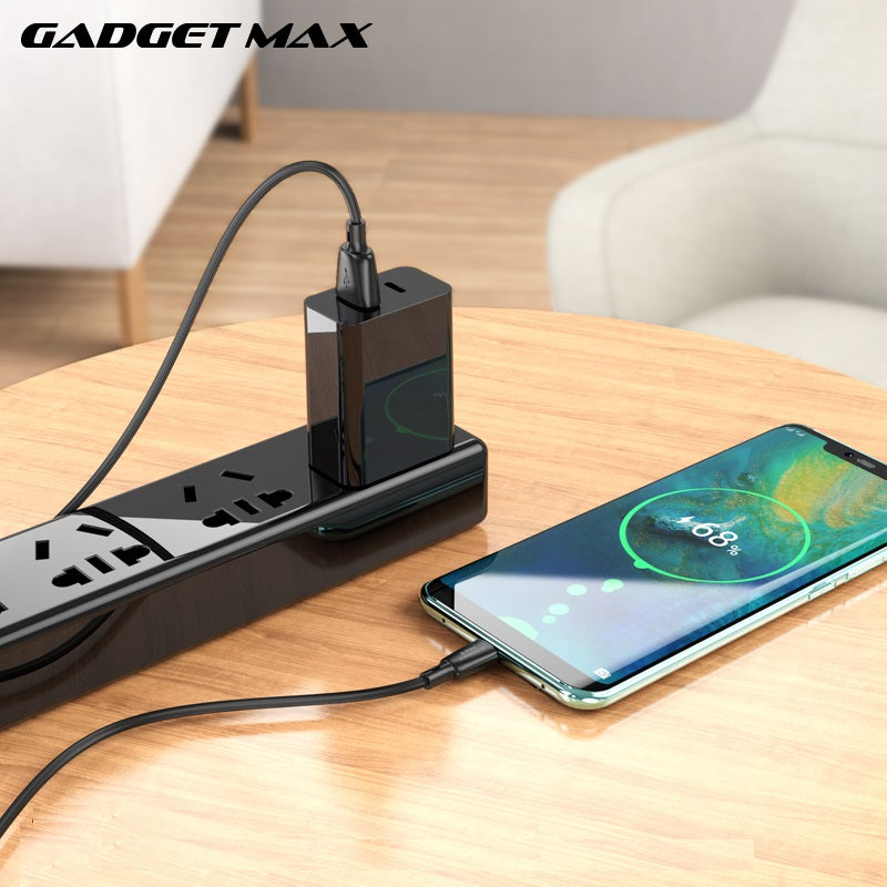 GADGET MAX GX01 MICRO 2.4A CHARGING DATA CABLE FOR MICRO (2.4A)(1M), Micro Cable, Data Cable, Charging Cable, Android Cable