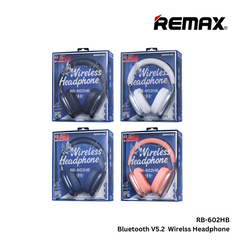 Remax RB-602HB Bluetooth V5.2 Wireless Headphone - Silver