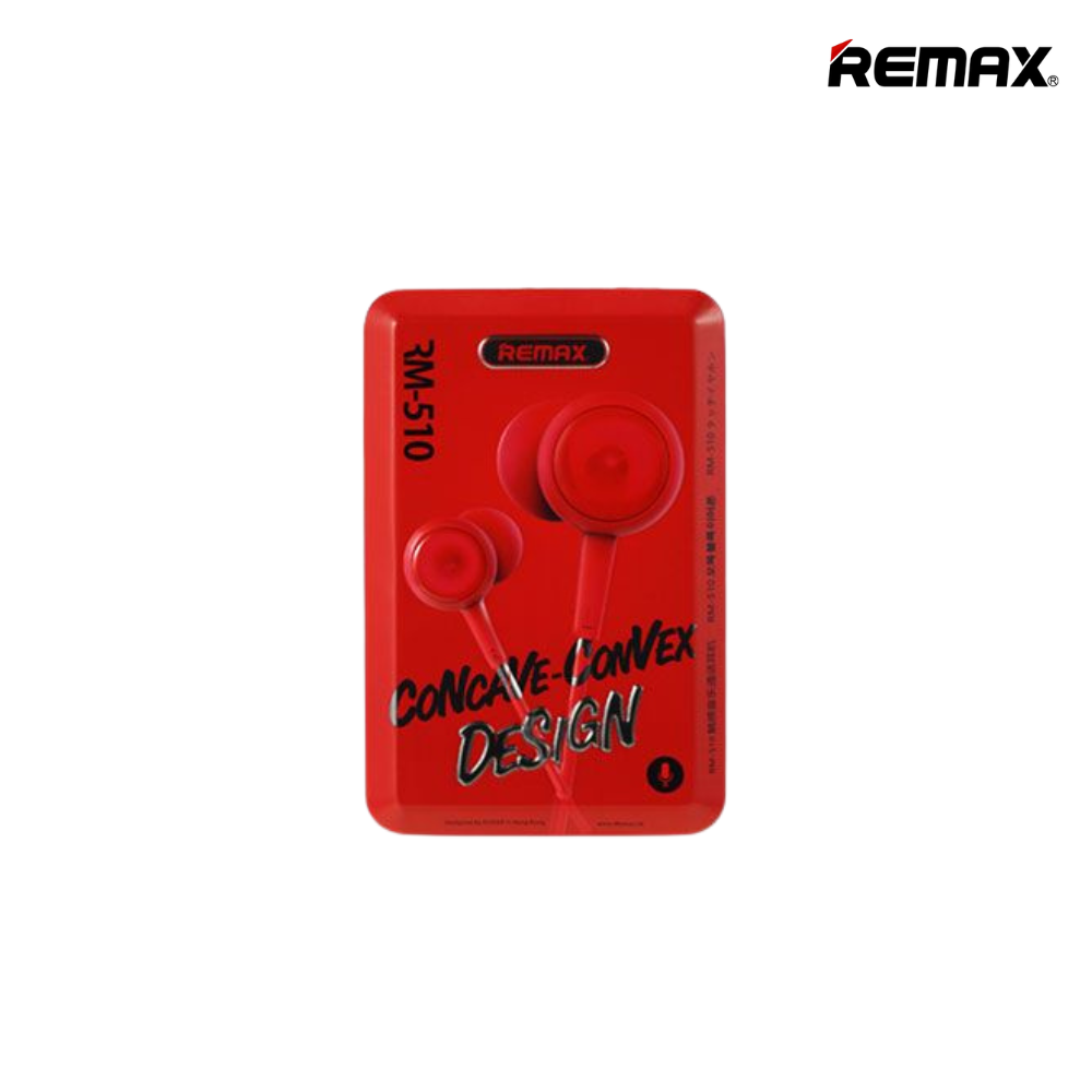 Remax RM-510 3.5mm Wired Earphone - White