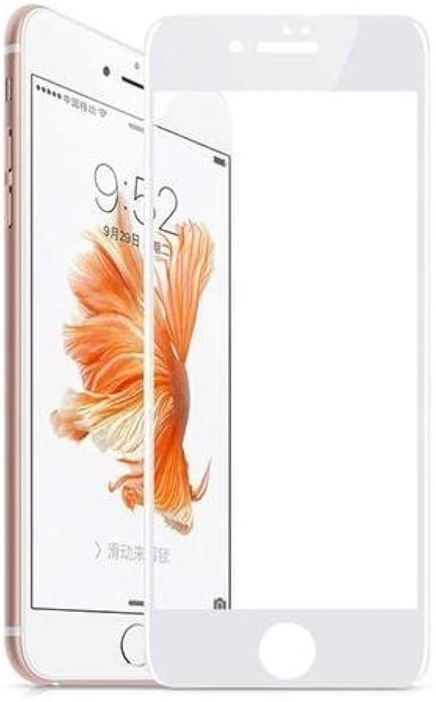 Remax -- All GL-46 All New Tempered Glass For iPhone 6/6s (White)