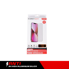 iPhone 15 Pro Max ( 6.7" ) GADGET MAX - Anti-Fingerprint Premium 2.5D Skill Full Cover Tempered Glass