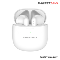 GADGET MAX GM27 Flow Series Bluetooth True Wireless Earbuds - White